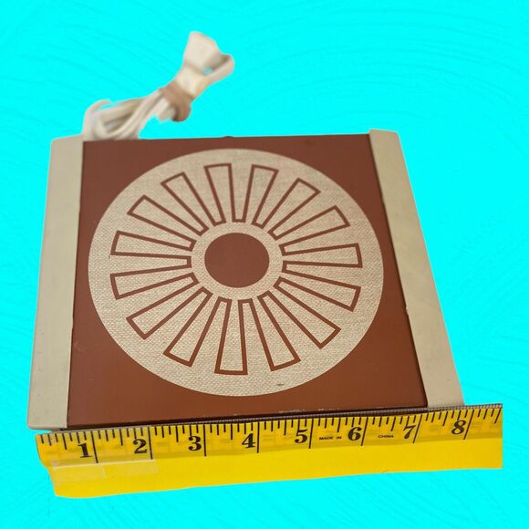 Vintage BISSELL Warming Tray Small 8” Hot Plate Electric Model 155-00 Works MCM - Picture 11 of 13